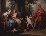 Angelica Kauffmann, Venus convinces Helen to go with Paris